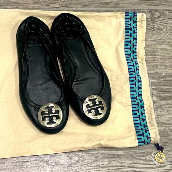 Tory Burch CLAIRE BALLET flat size 6.5 with dust bag - Picture 6 of 7
